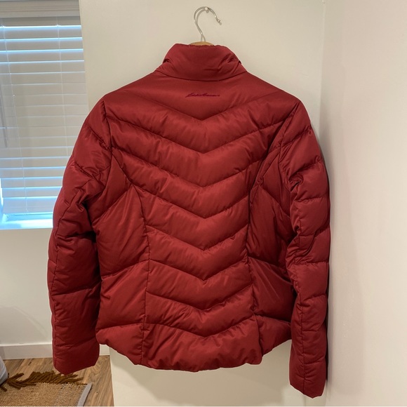Eddie Bauer Premium Goose Down Jacket Size Medium - Picture 3 of 8